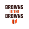 Browns is the browns-