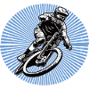 Downhill Mountainbiker