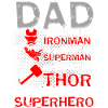 Daddy, the superhero!