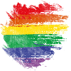 Regenbogenbürstenherz