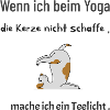 Hund beim Yoga