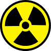 Radiology radioactivity symbol