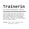 Trainer | Definition | grammar