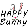 Lapin heureux