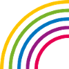 HALF RAINBOW LINES
