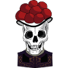 Black Forest Bollenhut skull