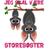 Jeg skal være storesøster flagermus gave fødsel