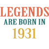 legends 1931