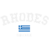 Drapeau de la Grèce de Rhodes