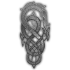 Black Metallic Celtic Knot