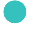 Circle - Round - Turquoise - Blue