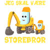 Jeg skal være storebror gave gravko muddermaskine