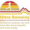 Rolig definition ultralöpande ultra trail löpare