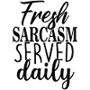 Fresh sarcasm served daily