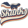 Retro Stinktiere Skunks