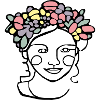 Flower wreath spring