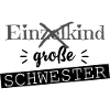 Große Schwester statt Einzelkind