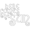 Voici le soleil - Blanc