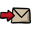Message Sending Email Icon Shipping
