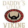 dad daddys little viking wikinger baby kinder dad