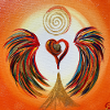 Heart Angel of Joy