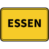 Essen Town Town Sign