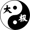 Tai Chi Yin Yang black