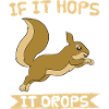 Hunter animal motif Squirrel