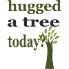 hugged a tree