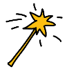 Magic wand!