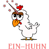 Ein Huhn