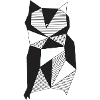Owl - Black and White