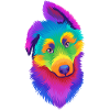 Pop Art German Shepherd Puppy