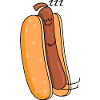 Lustige Wurst chillt