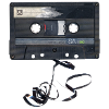 Musik walkman lydbånd retro musik