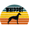 whippet Silhouette' Cool Dog Whippet