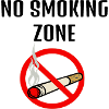 No smoking zone
