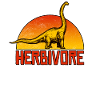 Pflanzenfresser Dinosaurier Veganer Geschenk