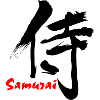 Samurai in Japanese kanji script