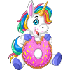 unicorn donuts