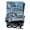 Trabi 601 blue