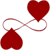 two infinite heart