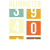 Oldomètre 40e anniversaire cadeau