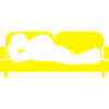 Couch Sleeping Sofa Tired Icon