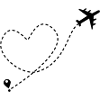 heart plane ride