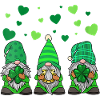 Womens Gnome Leprechaun