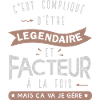 facteur légendaire profession métier postier