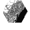 Barcelona City Map (White)