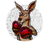 Boxer Känguru für Kampfsportler