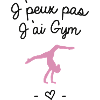 J'peux pas j'ai gym